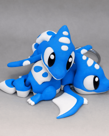 Drachendino-Schlüsselanhänger