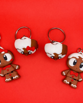 Lebkuchen Schlüsselanhänger