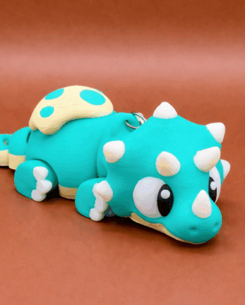 Triceratops-Schlüsselanhänger