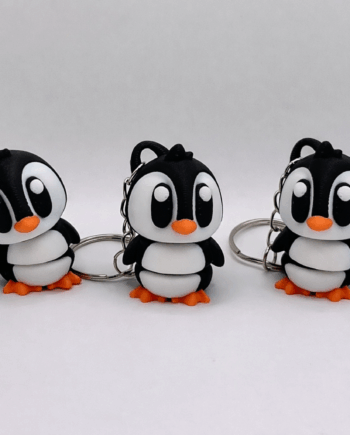 Pinguin-Schlüsselanhänger