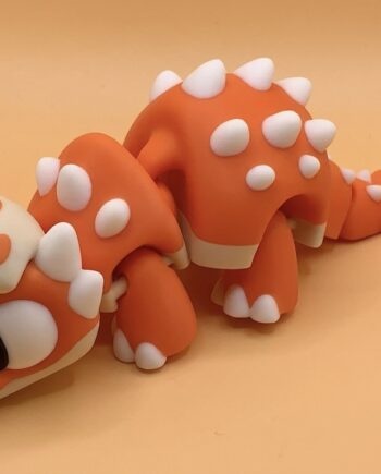 Dino-Orange-Spielfigur