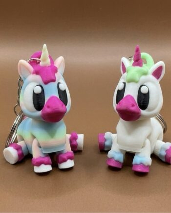 Einhorn-Schlüsselanhänger