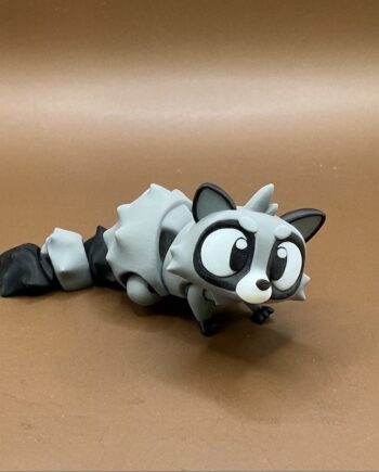 Waschbär-Schlüsselanhänger