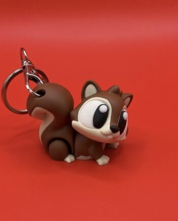 Eichhörnchen-Schlüsselanhänger